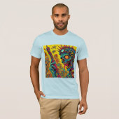 T-shirt Rébellion des zombies : (Devant entier)