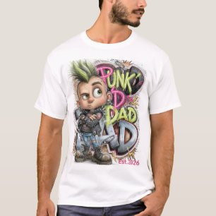 T-shirt Rébellion du Papa Punk