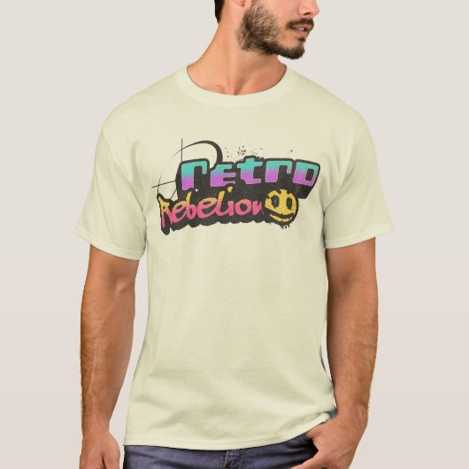 T-shirt Rébellion RÉTRO (Devant)