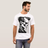 T-shirt Rébellion Rock & Roll (Devant entier)