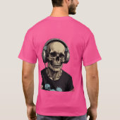 T-shirt Rébellion rock & Roll : Vêtements & Chaussures Gra (Dos)