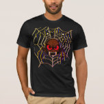 T-Shirt  Rebellion Spider<br><div class="desc">This particular design features three design layers and one opacity layer,  inspired by our spider friends,  in a multicolore pattern.</div>