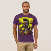 T-shirt Rébellion zombie (Devant entier)