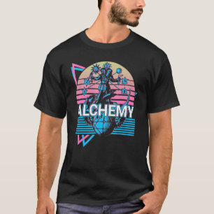 T-shirt Rebis Alchemist Magnum Opus Retro