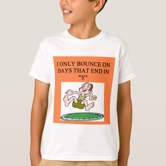T-shirt rebond de trempoline (Devant)