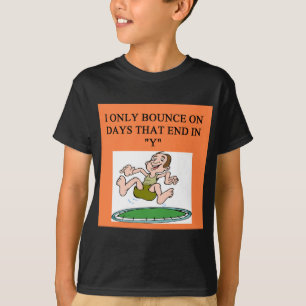 T-shirt rebond de trempoline