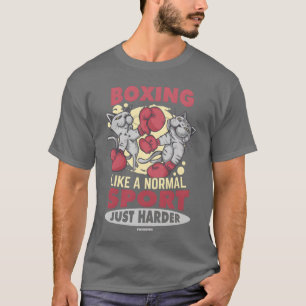 T-shirt Rebondir comme un sport normal juste plus dur garç