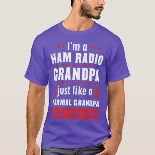 T-shirt Récepteur amateur pour opérateur radio de jambon p