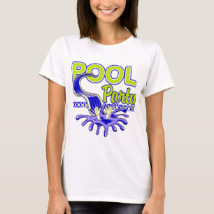 T-shirt Réception au bord de la piscine