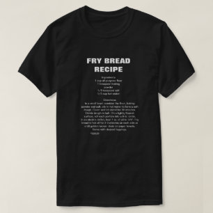 T-shirt Recette Pain Fry pour hommes, femmes, enfa