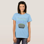 T-shirt Recette pour faire des tartes de quaker (Devant entier)