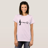 T-shirt Recette pour l'amusement ! (Devant entier)