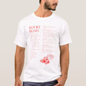 T-shirt Recette Rocky Road (Devant)
