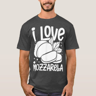 T-shirt Recettes de fromage Mozzarella Buffalo italien fra