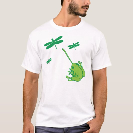 T-shirt Receveur de libellule (Devant)