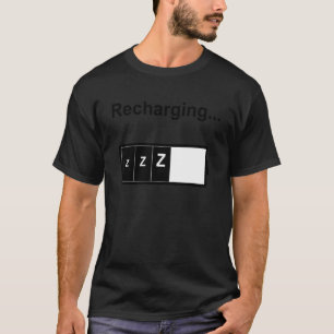 T-shirt Recharge de la batterie en veille