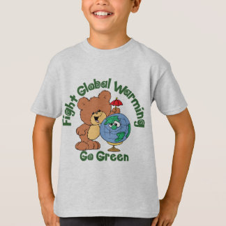 T-shirt Réchauffement climatique de combat