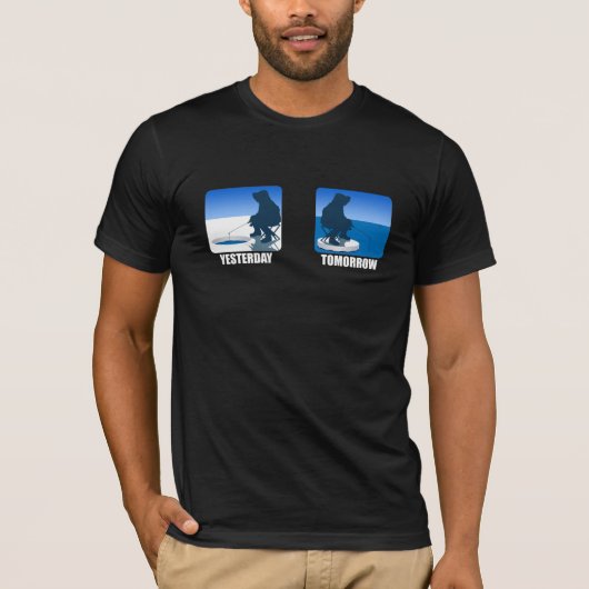 T-shirt Réchauffement climatique - obscurité (Devant)