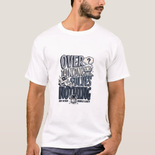 T-shirt Réchauffer l'esprit ne résout rien