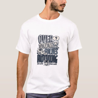 T-shirt Réchauffer l'esprit ne résout rien