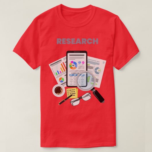 T-shirt Recherche (Design devant)
