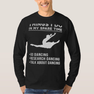 T-shirt Recherche de ballet gracieux : Libérez votre passi