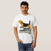 T-shirt Recherche de Beagle (Devant entier)
