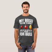 T-shirt Recherche De Bugs Insect Drôle Entomologiste (Devant entier)