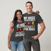 T-shirt Recherche De Bugs Insect Drôle Entomologiste (Unisexe)