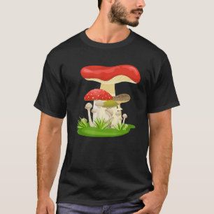 T-shirt Recherche de champignons Mycologie Forêt Champigno