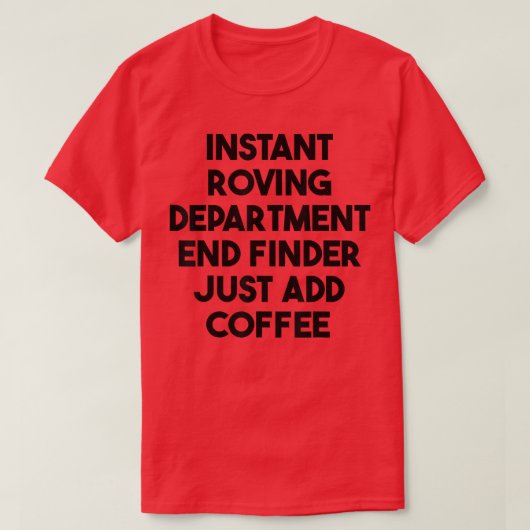 T-shirt Recherche de fin de service de rotation instantané (Design devant)