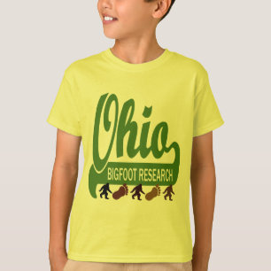 T-shirt Recherche de l'Ohio Bigfoot