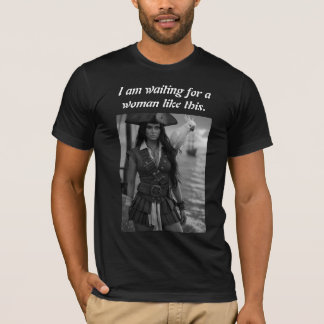 T-shirt Recherche de mec amateur de pirates