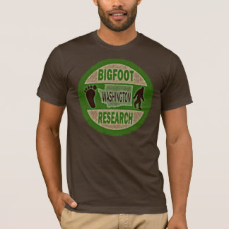 T-shirt Recherche de Washington Bigfoot