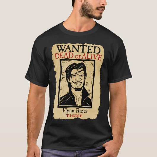 T-shirt Recherché Flynn Rider Nose cassé (Devant)