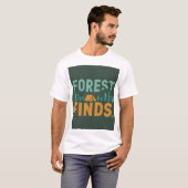 T-shirt Recherche forestière (Devant entier)