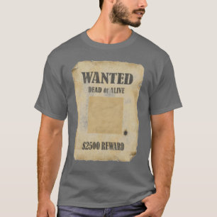 T-SHIRT RECHERCHÉ MORT OU VIF