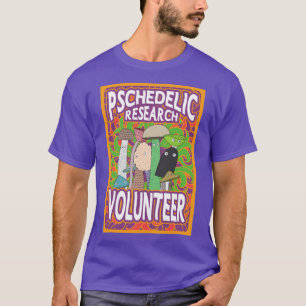 T-shirt Recherche psychédélique Volontaire psilocybin Cham