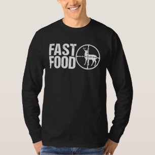T-shirt Recherche rapide de cerfs Chasse amusante Chasseur