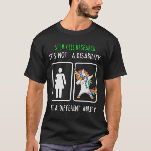 T-shirt Recherche sur les cellules souches Ce n'est pas un