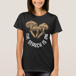 T-shirt Recherche Sur Morel Chasse Aux Champignons Mycolog