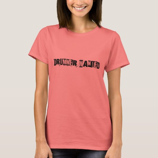 T-shirt Recherché tambour (Devant)