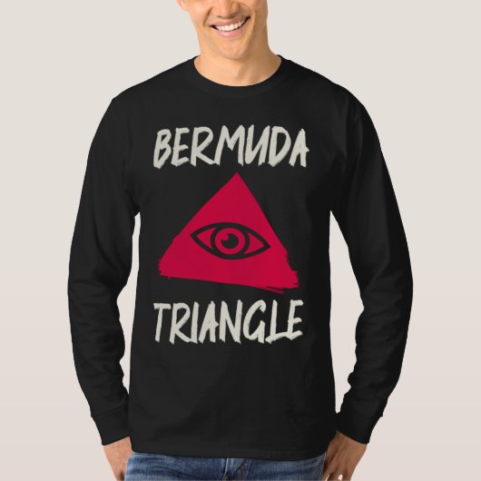 T-shirt Recherche Triangle des Bermudes Océan Triangle des (Devant)