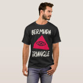 T-shirt Recherche Triangle des Bermudes Océan Triangle des (Devant entier)