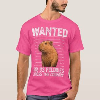 T-shirt Recherchée Capybara Capybara Lover Femmes Enfant