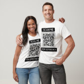 T-shirt Rechercher le repentir QR Code Unisex (Unisexe)