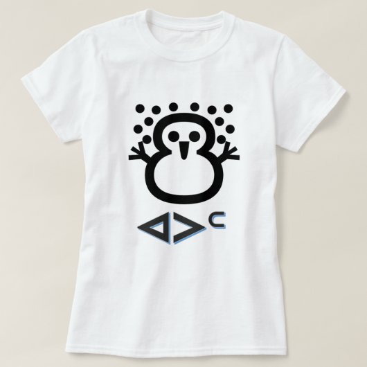 T-shirt Rechercher - neige en inuktitut (Design devant)