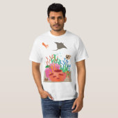T-shirt Récifs coralliens (Devant entier)