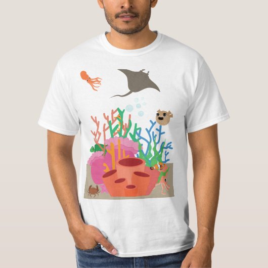 T-shirt Récifs coralliens (Devant)
