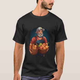 T-shirt Récolte agricole Récolte de fruits végétaux Récolt
